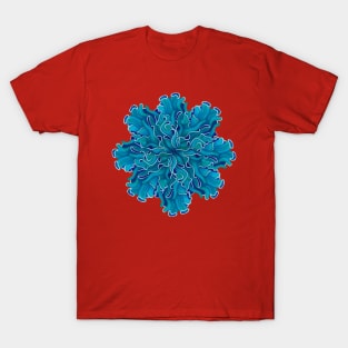 Blue symmetry T-Shirt